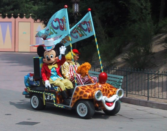 Mickey Leads The Parade