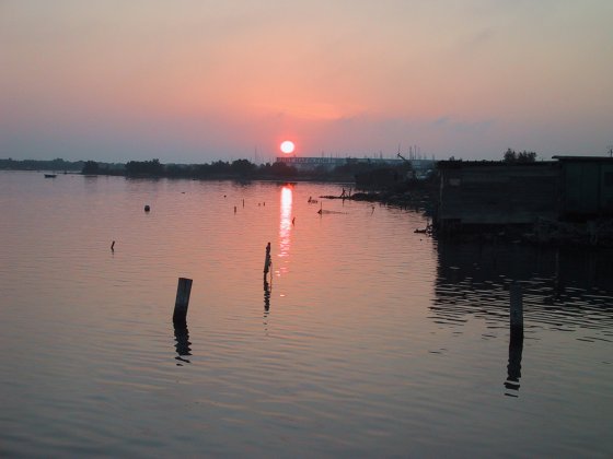 Sunset At Port Napoleon