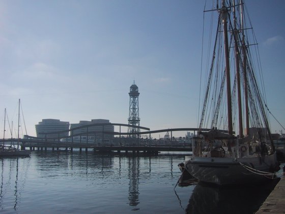 Pedestrian Bridge, Barcelona