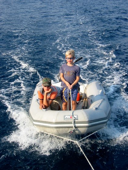 Fun in the Dinghy